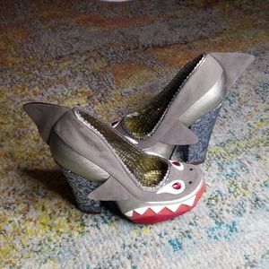 Shark! Who goes there? Heels